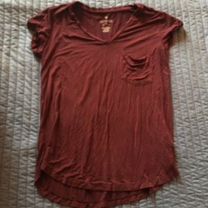 Soft and sexy pocket tee